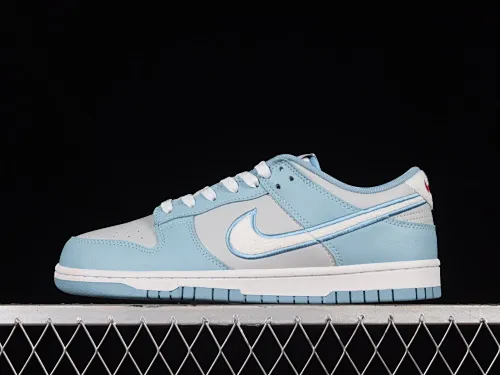 All Categories Nk SB Dunk Series Nk SB Dunk Low Low-top sneakers Cost-effective version Nk Dunk Low Retro Blue and gray color matching SB low-top sports and leisure sneakers FB1871-011